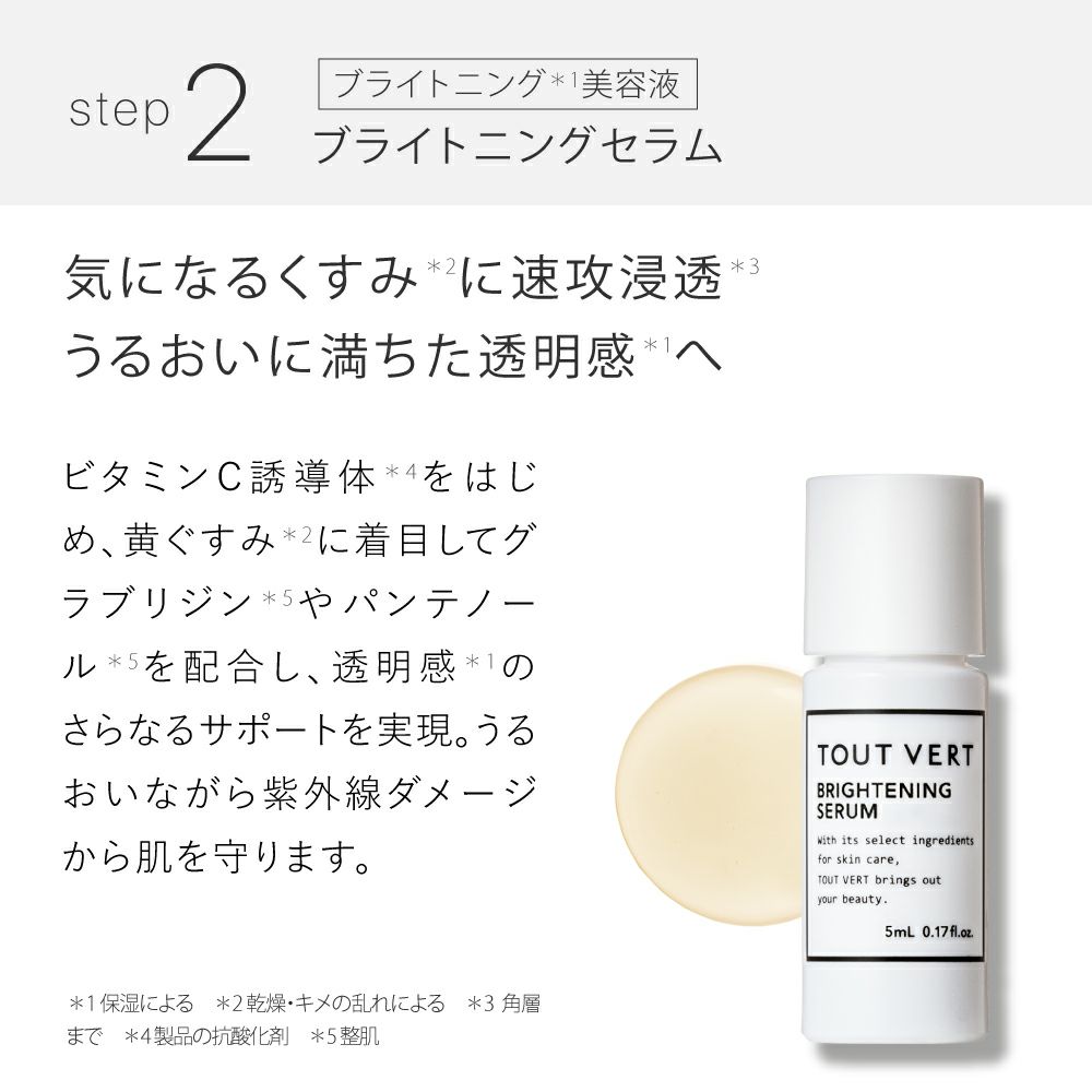 ホワイトニングトライアルセット_ブライトニングセラム